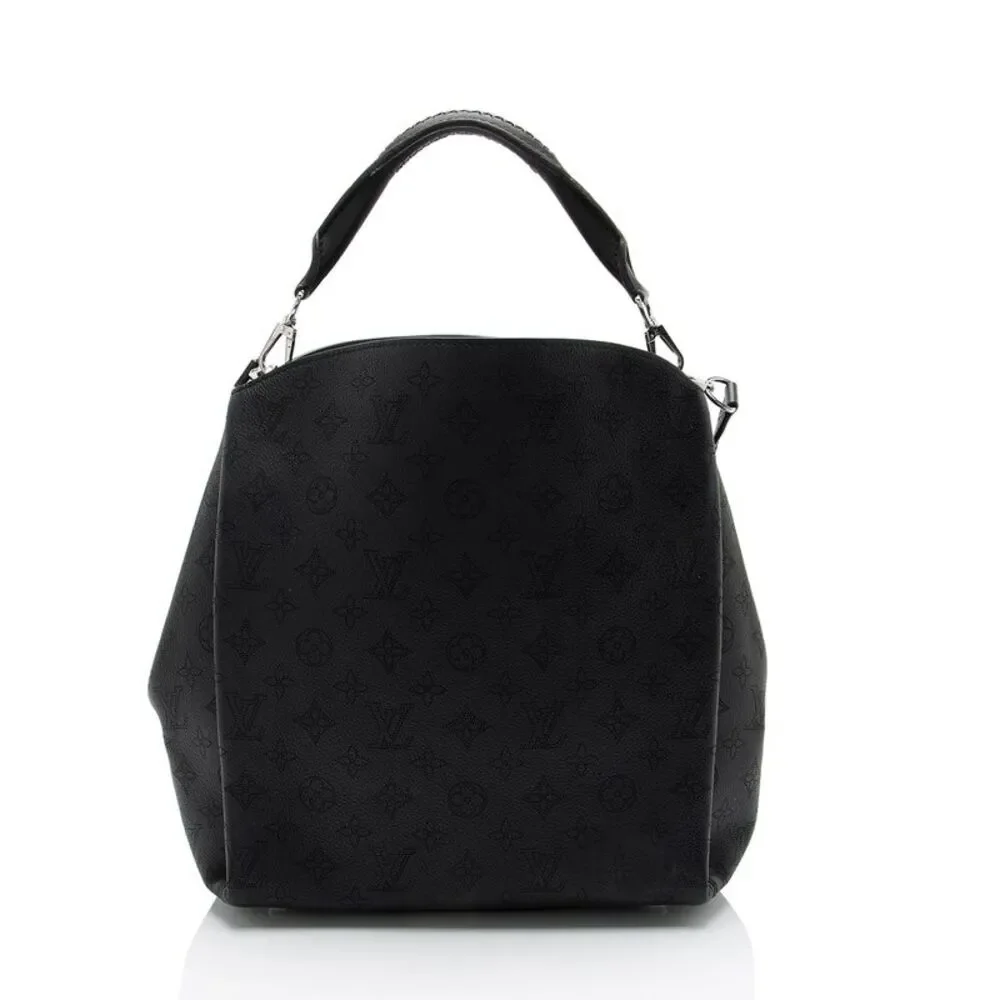 Louis Vuitton Mahina Leather Babylone PM Satchel